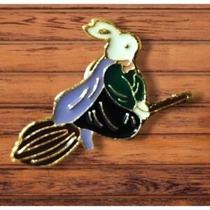 3/20 Bunny Broom Girl Pin